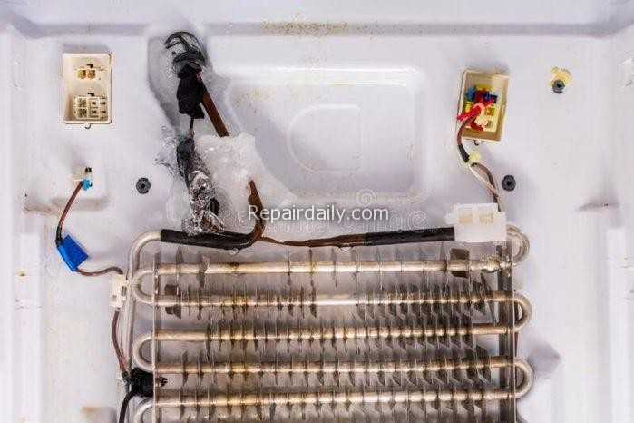 Мотор от холодильника в разрезе