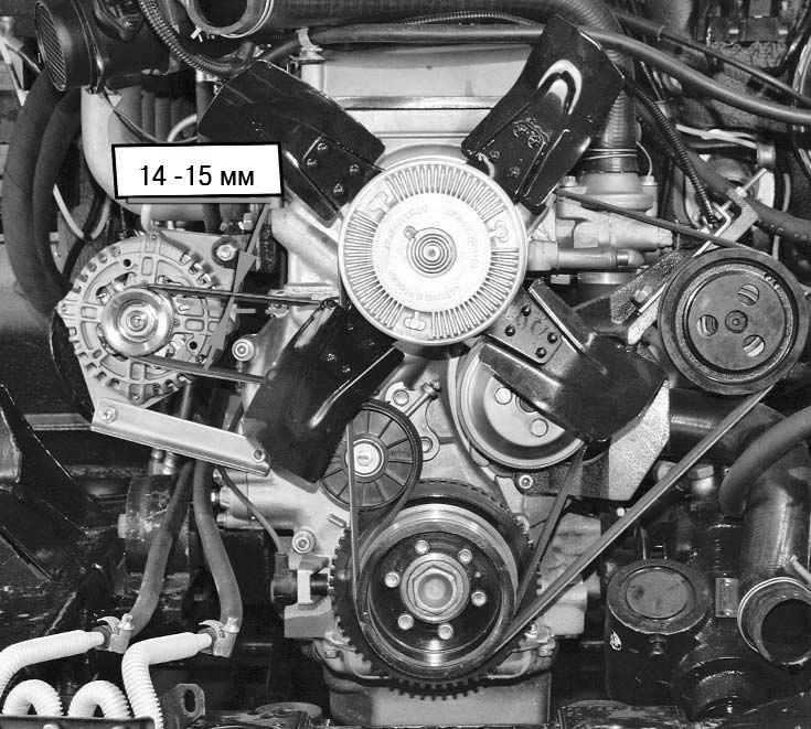 Какой размер ремней на 409 двигатель буханка