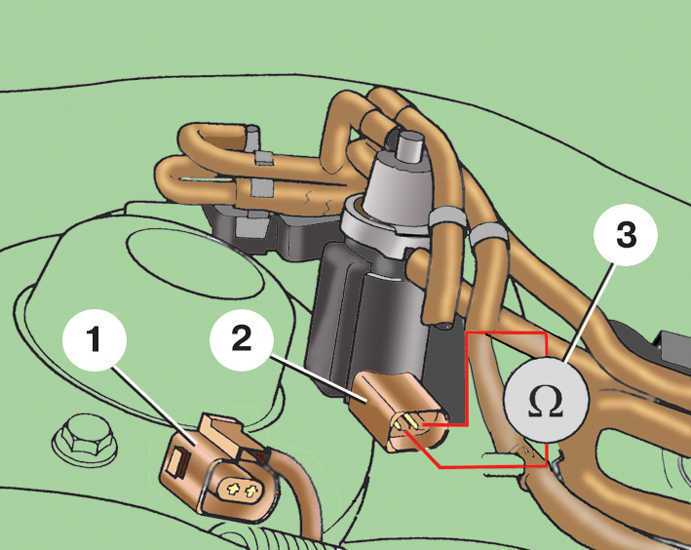 Проверка цепи питания модуля зажигания | электрооборудование | руководство skoda