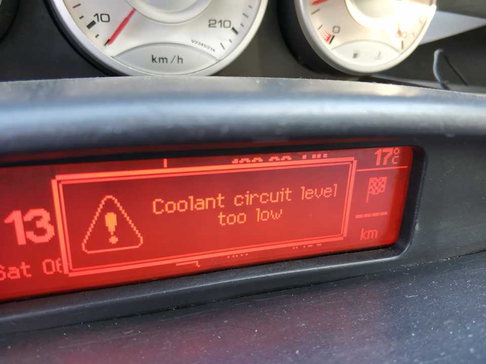 P2560 engine coolant level low