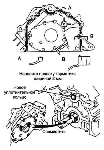 Снятие, установка, разборка и сборка водяного насоса | skoda felicia | руководство skoda