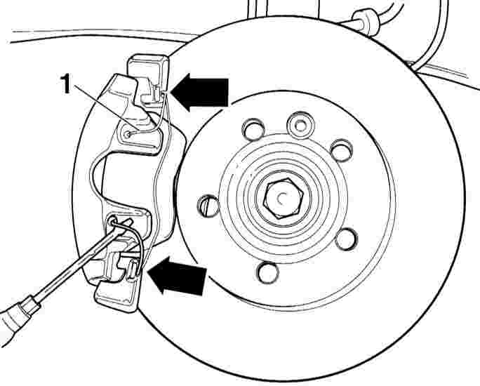 Снятие и установка колодок тормозных механизмов задних колёс | тормозная система | audi a4
