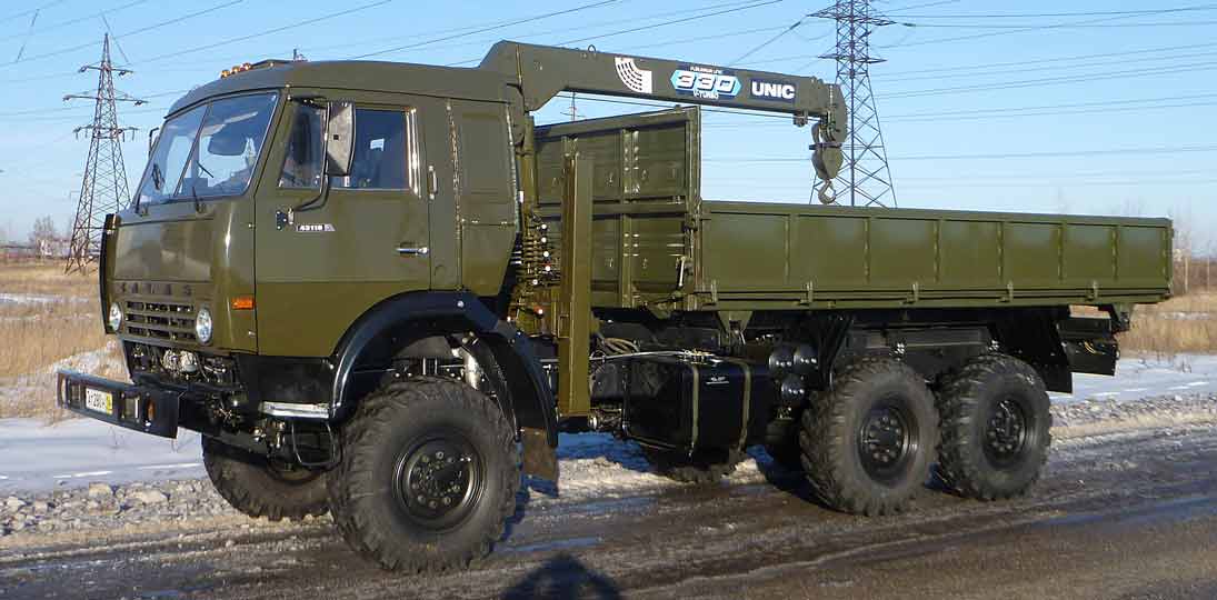 Камаз-4310: технические характеристики грузовика повышенной проходимости