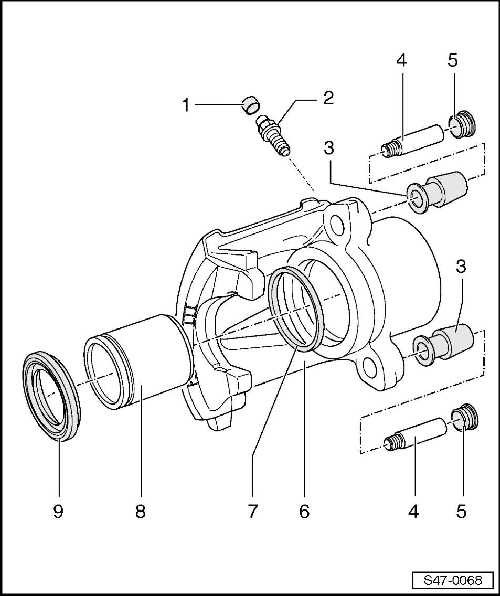 Тормозной механизм заднего колеса (барабанный) | тормозная система | руководство skoda