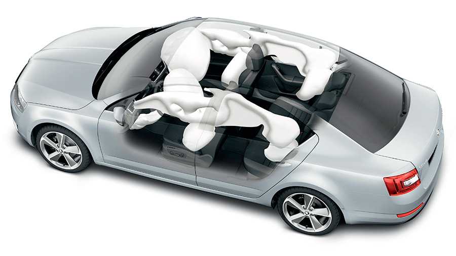 Skoda fabia: передние подушки безопасности системы airbag - инструкция по эксплуатации - инструкция по эксплуатации автомобиля skoda fabia