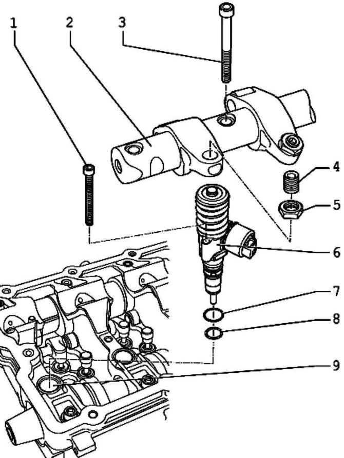 Снятие и установка впускной трубы двигателя