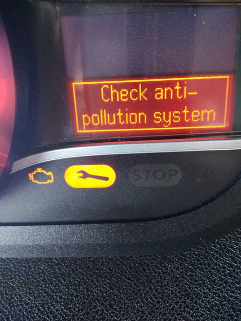 Ошибки рено флюенс: check antipollution system
