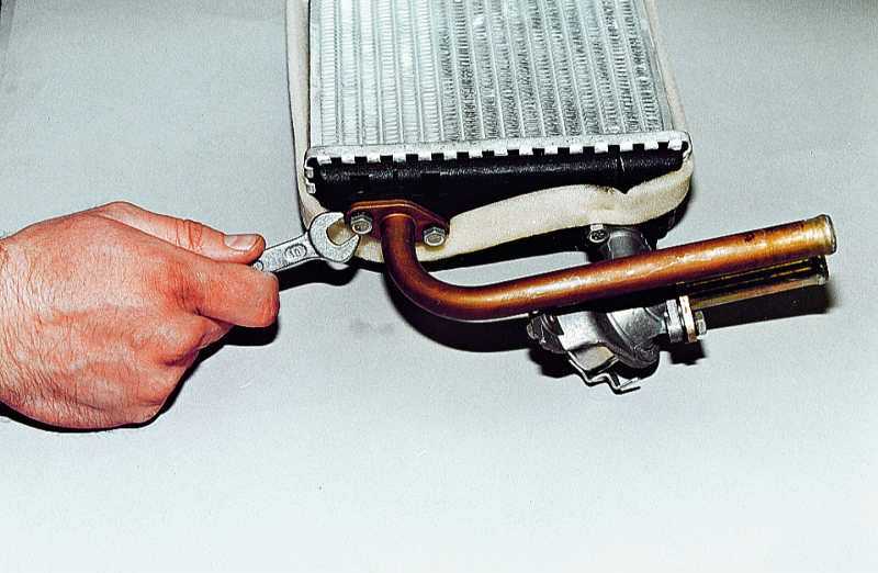 Замена радиатора отопителя шкода фабиа с 2000 г.в.