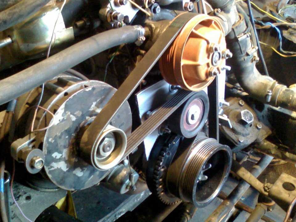 Замена ремня генератора на газели 406 двигатель