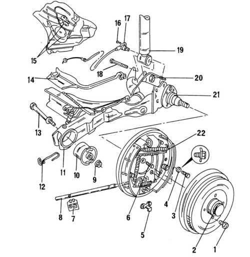 Skoda fabia: снятие и установка ступицы колеса (барабанный тормозной механизм) - задняя подвеска - инструкция по эксплуатации автомобиля skoda fabia
