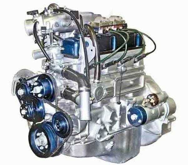 Двигатель УМЗ421 УМЗ421 появился как результат дальнейшего развития мотора УМЗ417 На нем, вместо асбестового шнура наконец то поставили сальник, и на