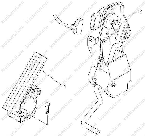 Ремонт шкода фабия : снятие и установка педали акселератора skoda fabia