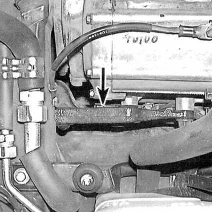 Проверка состояния и замена резиновых подушек опор подвески силового агрегата | ремонт без извлечения из автомобиля бензинового двигателя 1.3 | skoda felicia