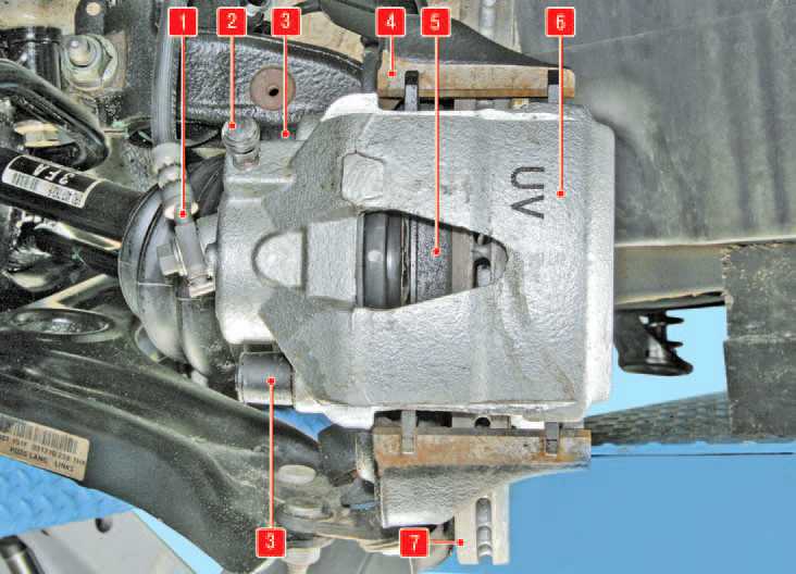 Тормозной механизм заднего колеса (барабанный) | тормозная система | руководство skoda