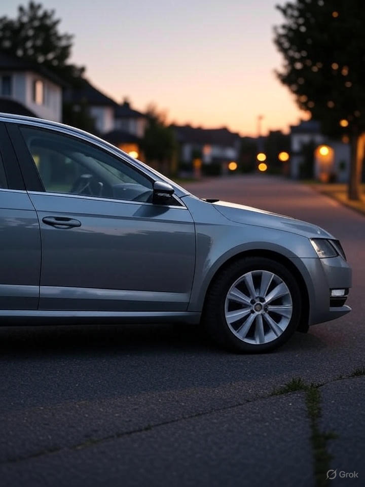 Skoda Octavia Combi универсал, практичный универсал, вместительный багажник
