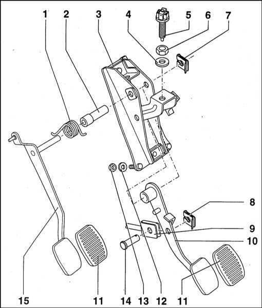 Обслуживание и ремонт skoda felicia 1994-2000: 11.21 снятие и установка компонентов систем abs