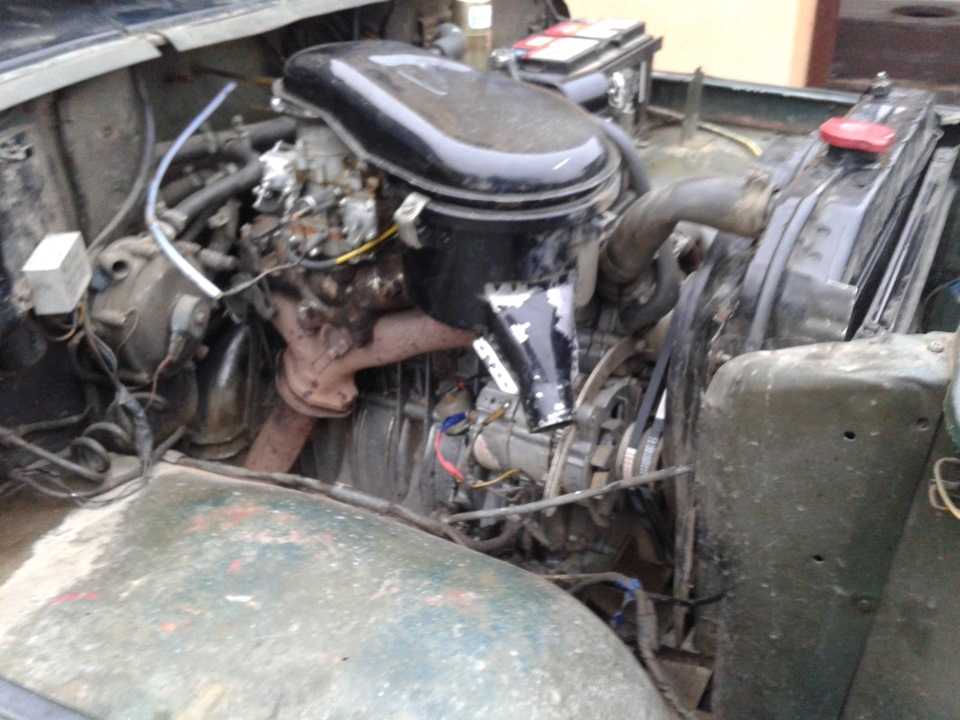Сколько весит двигатель уаз 469?