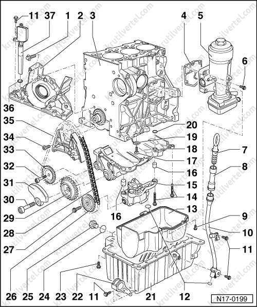 Снятие и установка масляного картера двигателя