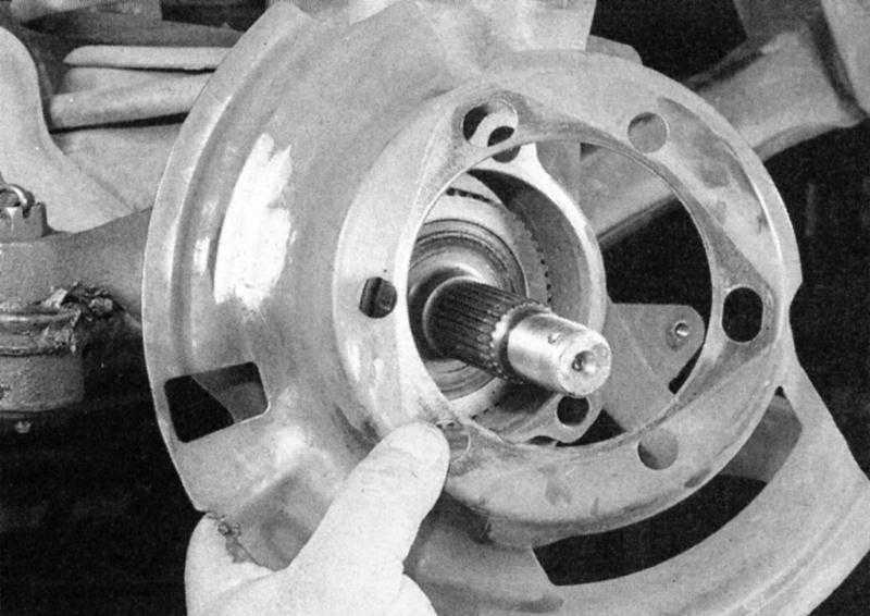 Снятие и установка ступичных сборок передних колес skoda - felicia