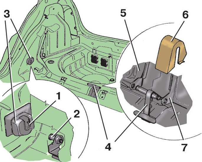 Ремонт шкода фабия : снятие и установка тягово-сцепного устройства skoda fabia